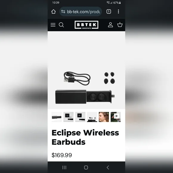 Eclipse Wireless Earbuds.